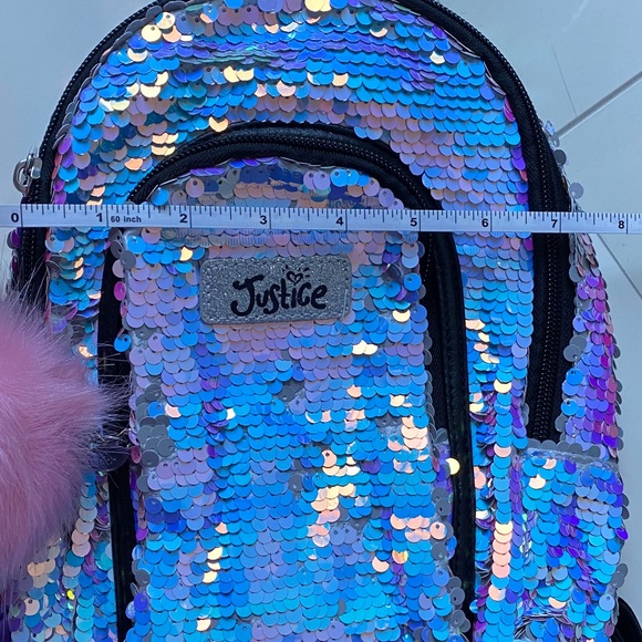 justice mini bookbag